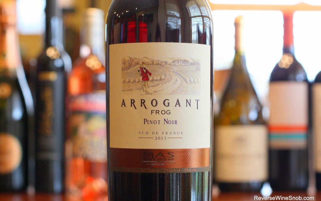 Arrogant Frog Pinot Noir 2013 – Lovely Languedoc on ReverseWineSnob