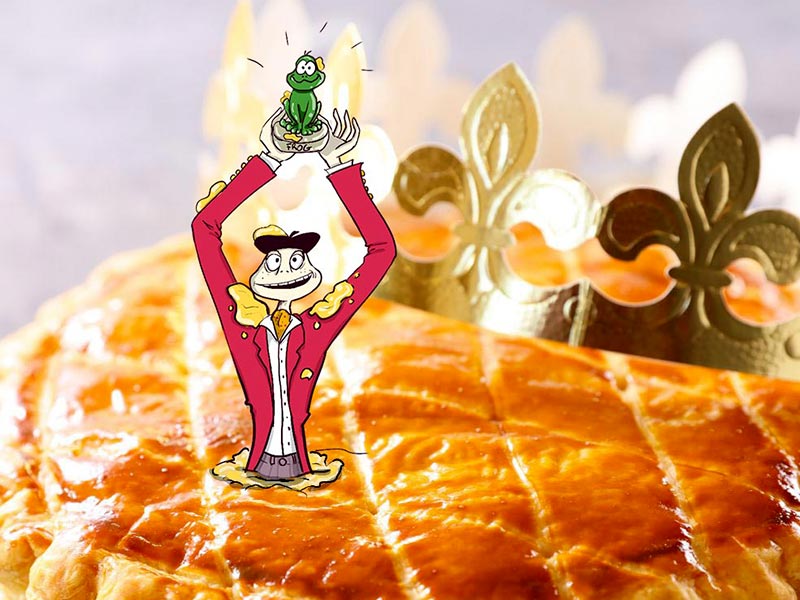 The Galette des Rois - Arrogant Frog