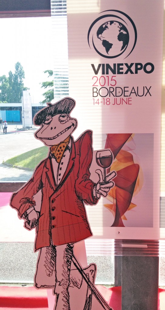 vinexpo frog